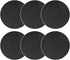 HQRP 6-Pack Charcoal Filters for Compost Bucket, 6.7 Inch Round Filter for Kitchen Countertop Pail