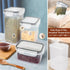 64 Free,6 Pack JUJOJB PCS Airtight Food Storage Containers With Lids BPA With Pouring Spout Cereal Containers Storage