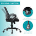 Ergonomic Office Chair, Mid Back Mesh Desk Chair with Lumbar Support, Rolling Swivel Computer Chair
