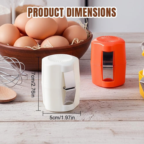 2026 (1, Egg Shell Opener, Upgraded Egg Shell Cutter, Handheld Egg Opener for Hard Boiled Egg, Egg Cracker Tool for Raw