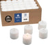Royal Imports Box of 72 Unscented White Wax Votive Candles for Wedding, Birthday, Party, Spa, Holiday & Home Decoration