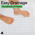 21x21 Inch, 2 Pack GORILLA GRIP Patented Square Shower Stall Mat, Small Bathtub Floor Mats for Stand Up Showers