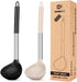 Pack of 2 Silicone Ladle Spoons for Soup, Non-Stick Kitchen Utensils, High Heat Resistant, BPA Free Cooking Tools