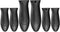 Silicone Hot Handle Holder Cover for Small Cast Iron Skillet & Griddle, 6 Pcs Black Sleeve Grip for Frying Pans &