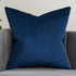 Avigers 20 x 20 Inches Navy Blue Solid Cushion Case, Luxury European Throw Pillow Cover for Couch Bedroom