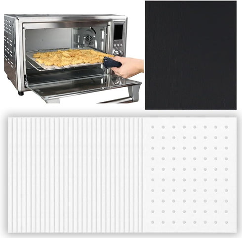 Parchment Paper Sheets for Toaster Oven Air Fryer 9 x 11, Compatible with Gowise, Cuisinart, Non-Stick Paper Liners