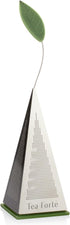 Tea Forte Icon Stainless Steel Loose Leaf Tea Infuser - Extra Fine Strainer with Silicone Leaf