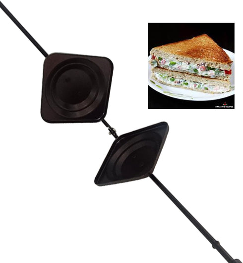 Shriya Sandwich Maker Grill, Nonstick Gas Sandwich Toaster, Panini Maker, Stove Top
