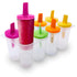 8 Pcs Popsicles Molds Round Set - Reusable Popsicle Molds With Sticks,