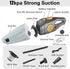 Dust Buster Upgrade Cordless Handheld Vacuum, 12000PA-16500PA High Power with Display for Car, Home, Office, and Pet