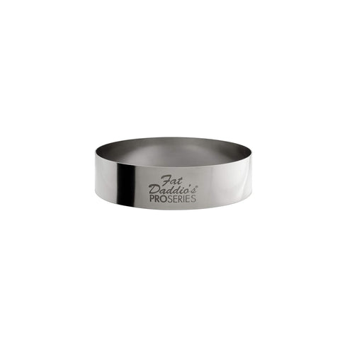 Fat Daddio's Stainless Steel Round Cake & Pastry Ring - 2.75 inch x 0.75 inch