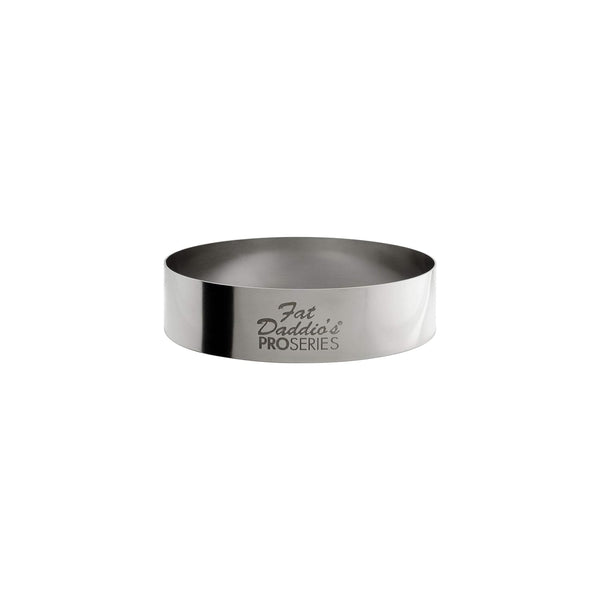 Fat Daddio's Stainless Steel Round Cake & Pastry Ring - 2.75 inch x 0.75 inch