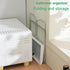 2 Countertop,Vanity Countertop Tier Bathroom Organizer Organizer,Tool-Less Installation Vanity Shelf Small Plastics
