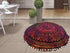 22 Inch Throw Floor Pillow Covers Tie Dye Round Pouf Seating Home Decor Flower Printed Indian Mandala Ottoman Cotton