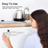 KitchenTour Dishwasher Magnet Clean Dirty Sign, Premium Stainless Steel Grade 304 Non-Scratch Magnet for Dishwasher,