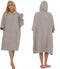 Surf Poncho Hooded Beach Towel Quick Dry, Terry Cloth Changing with Oversize
