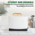 Tempered Glass Cutting Boards, 2PCS 12x16 inch Clear Non-Slip Boards for Kitchen Counter, Heat-Resistant, Easy to Clean