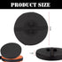 DIICCYO 1 Pack Telescopic Stool Cushion with Memory Foam, Round Thickened Collapsible Stool Chair Pads, Retractable