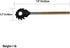 Home Basics KT41471 Pasta Server in Natural/Black