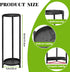 2 Tier Plant Stand Indoor Tall, Black Corner Tiered Round Plant Stand for Indoor Multiple Plants, Metal Flower Pot