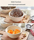 5 Inch Round Banneton Bread Proofing Basket 2 pcs, Handmade Natural Rattan Cane Brotform with Linen Liner Cloth