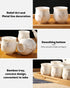 Set, Set 1 Set, 6 1 1 Sets Dujust Japanese Tea White Porcelain Tea with Teapot Tea Cups, Tea Tray, Stainless Infuser