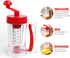 Batter Dispenser 3 In 1 Automatic Pancake & Cupcake Dispenser with Cake Mould, BPA-Free Food-Grade (Red)