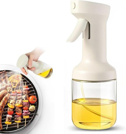 Povinmos Glass Olive Oil Sprayer for Cooking,16oz/450ml - Olive Oil Dispenser for Kitchen