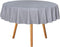 sancua 100% Waterproof Round PVC Tablecloth - 60 Inch Oil Proof Vinyl Table Cover for Dining Tables