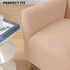 Waterproof Accent Chair Cover with Arms, Stretch Jacquard Single Sofa Armchair Slipcovers, Soft Couch Cover for Bedroom