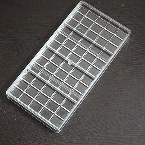 Goldbaking Chocolate Bar Maker Injection Hard Polycarbonate Mold for Candy
