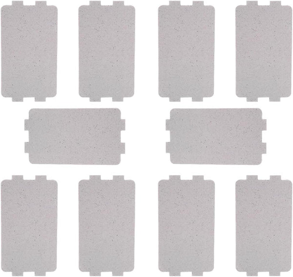 10 Pcs Microwave Oven Mica Plate Sheet, Single Size 116mm x 64mm, Microwave Replacement Accessory