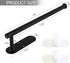 Kaishun Paper Towel Holder Under Cabinet, Self Adhesive or Drilling Paper Towel Holder, for Kitchen, Bathroom, Pantry