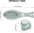 3 Pieces Fish Scale Remover Cleaner, Plastic Kitchen Scraper Graters Tool Fast Cleaning Kit