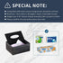 PU Leather Tissue Box Cover, Multifunctional Holder with Stationery Remote Control Box, Elegant Home Napkin Holder