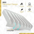 Counter Effilogic Silicone Sponge Holder Self-Draining Kitchen Sink Organizer, Quick Dry Mat and Protector Dishwashing
