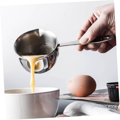 Stainless Steel Butter Melting Bowl with Long Handle, Oil Heating Pot for Melting Cheese and Butter