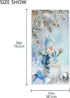 Merry Christmas Snowman Hand Towels, 16x30 in, Ultra Soft Absorbent Winter Bath Towel, Kitchen Dish Guest Towel