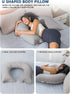 INSEN Reading Pillow, Back Pillow for Sitting in Bed and Couch, Gaming Pillow for Adults, Sit Up Support for Bed