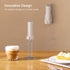 Rechargeable Coffee Frother by ELMWAY, Electric Milk Frother with Charging Stand & Wall Mount, Handheld Drink Mixer
