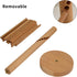 Valdus Wood Collapsible Homemade Household Noodle Dryer Rack Hanging Pasta Drying Rack for Home Kitchen