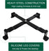 Medium Big Green Egg Grill Stand Table Nest - Enhanced Stability & Durability