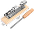 Anwenk Nutcracker Heavy Duty Nut cracker Pecan Cracker Walnut Cracker Plier Opener Tool Desktop Wood Base & Handle