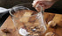 TLIOCAS 53 OZ Large Glass Bacon Grease Container with Strainer - Frying Oil Storage Can with Lid,Bacon Drippings