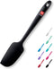 DI ORO Seamless Series Mini Silicone Spatula - BPA Free, Pro-Grade, 600ºF Heat-Resistant, Black