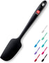 DI ORO Seamless Series Mini Silicone Spatula - BPA Free, Pro-Grade, 600ºF Heat-Resistant, Black