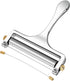 TOPULORS Wire Cheese Slicer, Stainless Steel Handheld Cheese Cutter for Mozzarella, Cheddar, Gruyere, with 1 Extra Wire