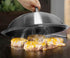 ZBXFCSH Griddle Accessories - Heavy Duty 12 Inch Round Basting Cover, Stainless Steel Cheese Melting Dome