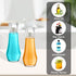 Summark 10 OZ Diamond Oil and Vinegar Dispenser for kitchen,Olive Oil Dispenser Bottle,Elegant Glass Cooking Oil