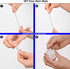 3pcs 40mm K9 MerryNine Clear TOP Crystal Prism Ball Pendant kit Sunshine Catcher Rainbow Pendants Maker, Hanging
